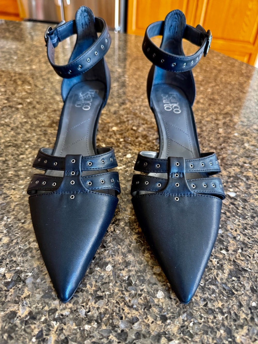 New Franco Sarto Kehlani Ankle Strap Pimp size 8
